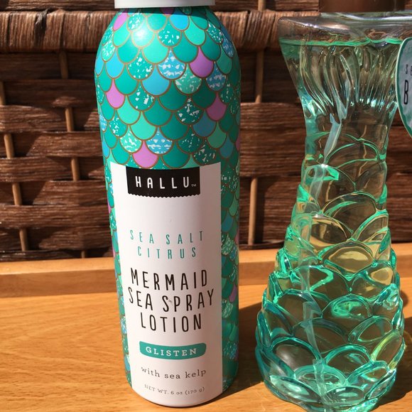 Hallu Mermaid Sea Salt Citrus Lot of lotion and body Mist.  NWT - Picture 2 of 7